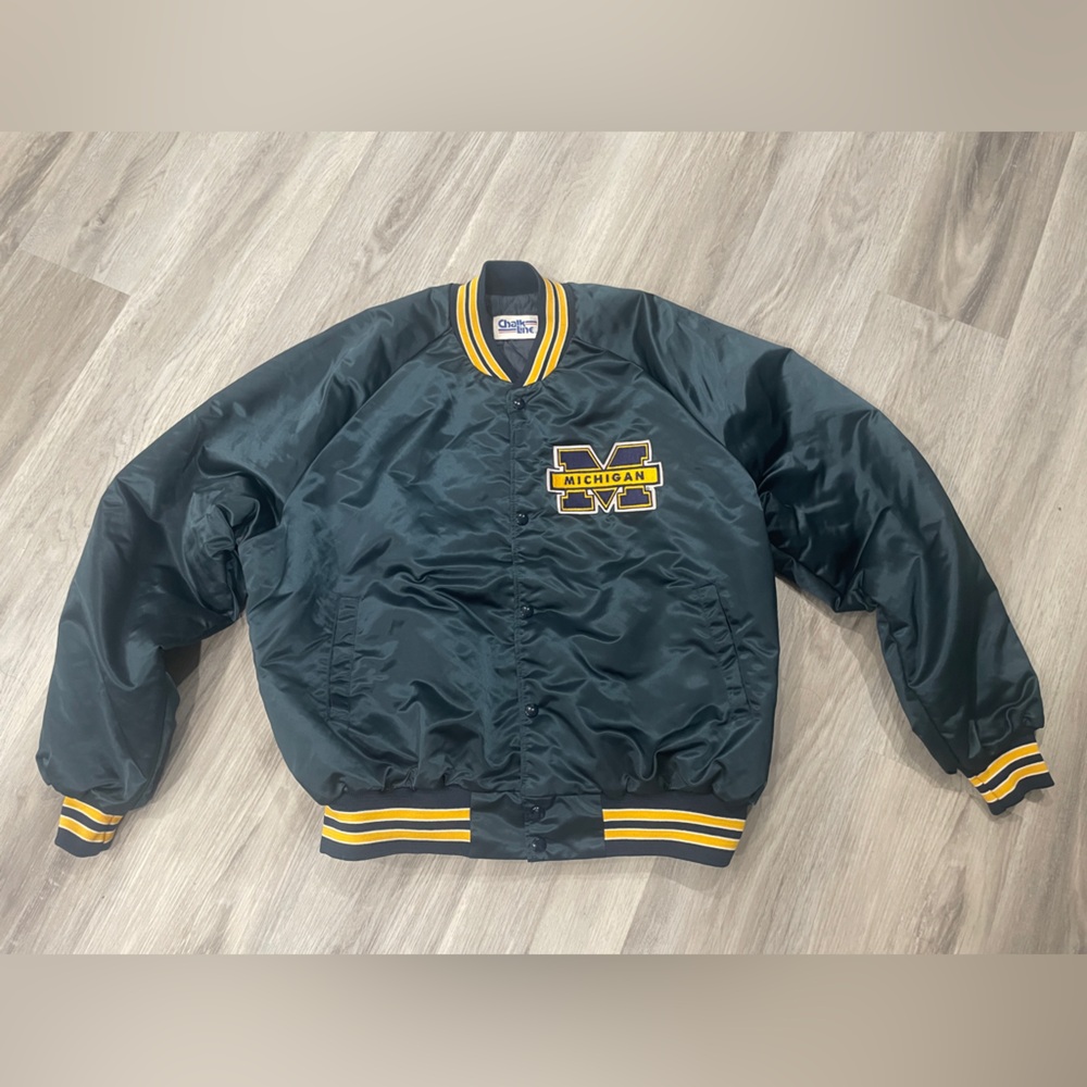 Vintage Chalk Line Michigan Wolverines Jacket 90s